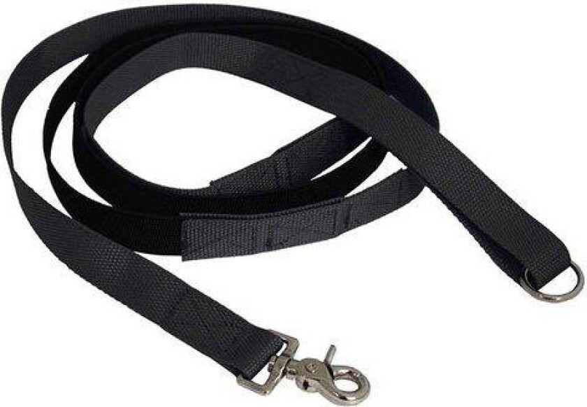 Tolkline med demping - 25mmx260cm maks 50kg - Sort