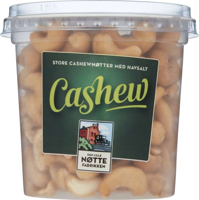 Cashewnøtter Salte 180g Dln