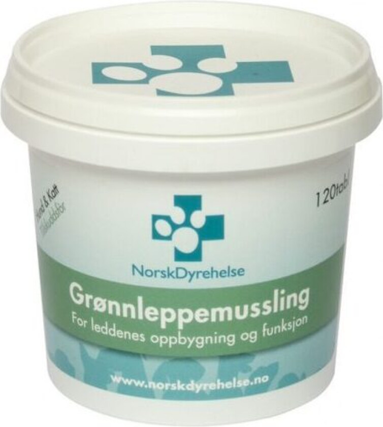 Grønnleppe-musling - 120 tabletter