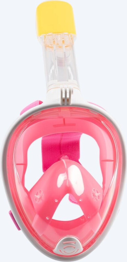 full face snorkelmaske til voksne - Rosa