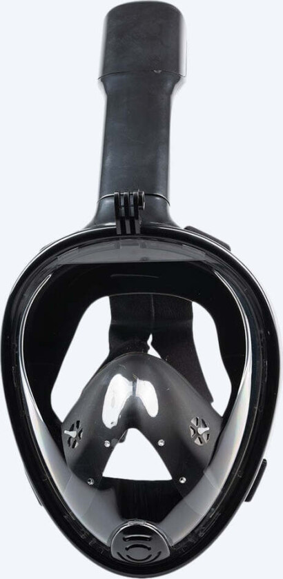 full face snorkelmaske til voksne - Svart