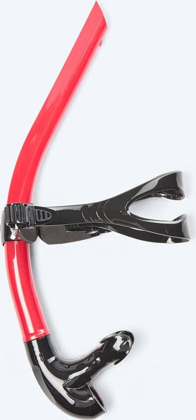 centersnorkel - Ultralight - Rød/svart