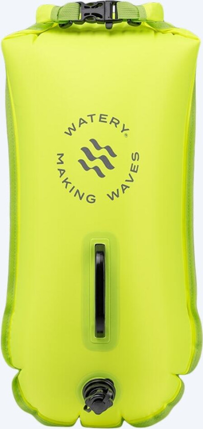 svømmebøye - Swim Buoy & Dry Bag 28L - Fluo Gul