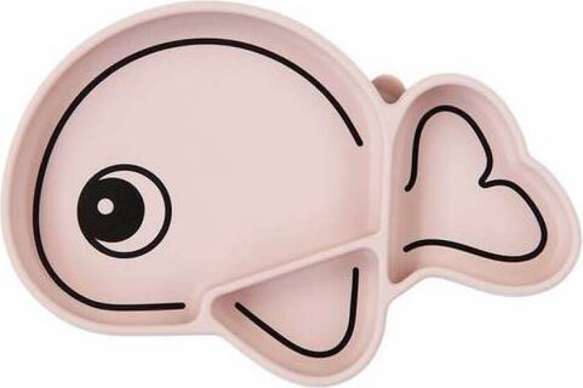 Done By Deer Silikon Stick & Stay Plate Wally, Powder