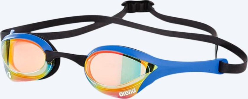 Elite svømmebriller - Cobra Ultra SWIPE Mirror - Blå (Gull mirror)