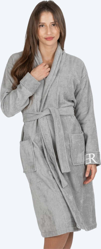 badekåpe til damer - ER Luxe - Grå