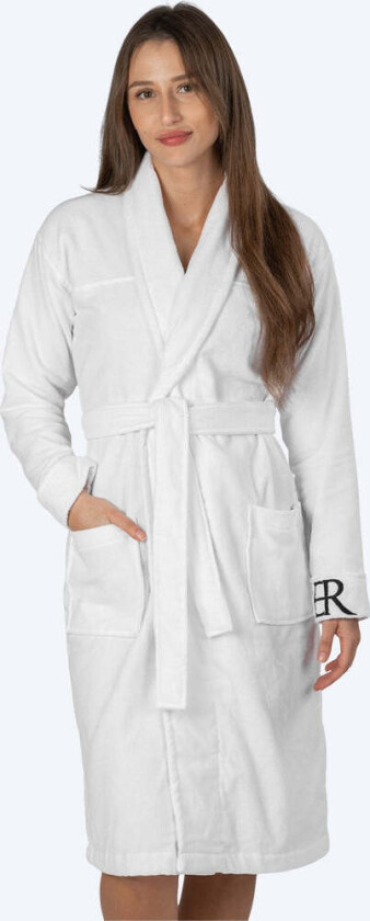 badekåpe til damer - ER Luxe - Hvit