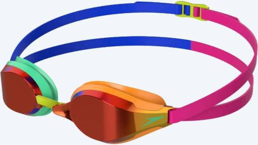 Elite svømmebriller - Fastskin Speedsocket 2 Mirror - Grønn/oransje