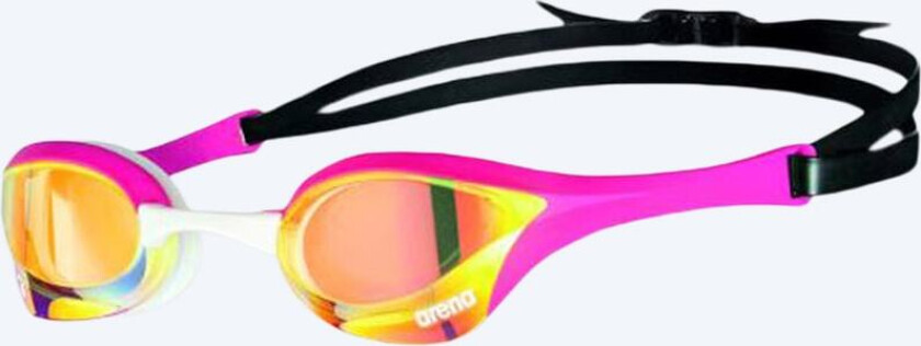 Elite svømmebriller - Cobra Ultra SWIPE Mirror - Rosa (Gull mirror)