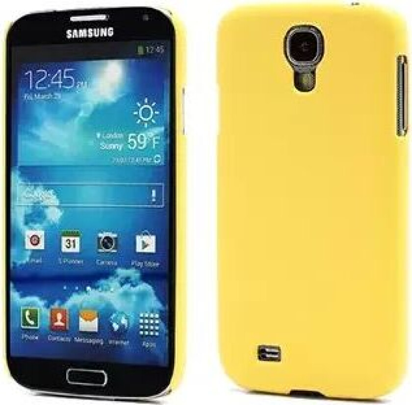Samsung Galaxy S4/S4+ Shell Deksel Gul