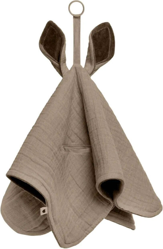 Smokkesnor Med Koseklut Øk. Musselin - Dark Oak