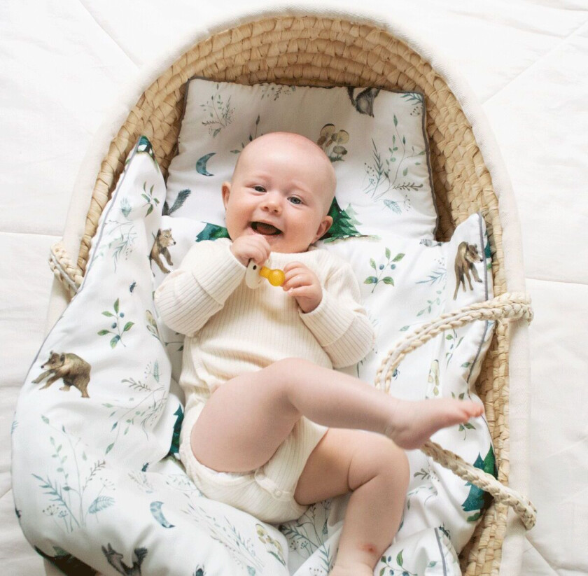 Sengesett Babypakke - 100% Bambus - Layette - Forest