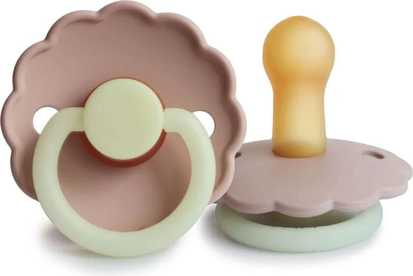 2 Pk Smokk - Natt Smokk Naturgummi - Cream&vani