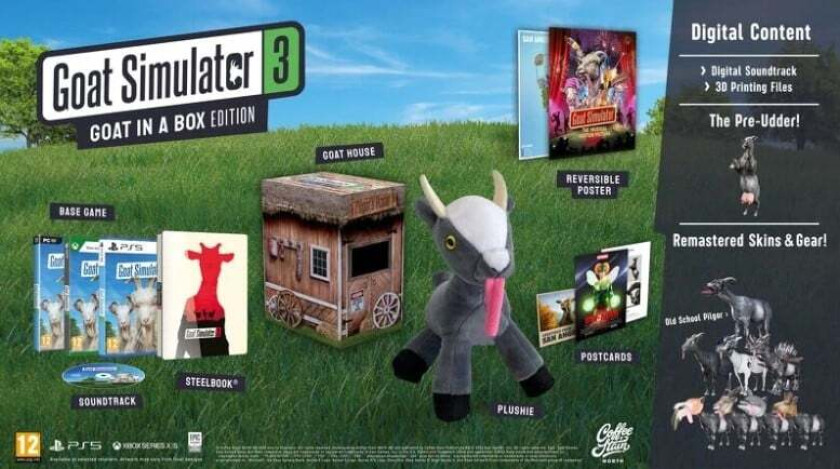 Goat Simulator 3 (Goat in a Box Edition) - Microsoft Xbox Series X - Simulator