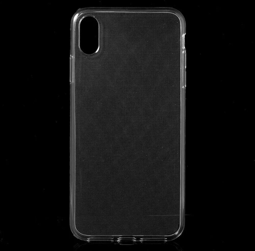 iPhone XS Max Clear Fleksibelt Deksel Gjennomsiktig