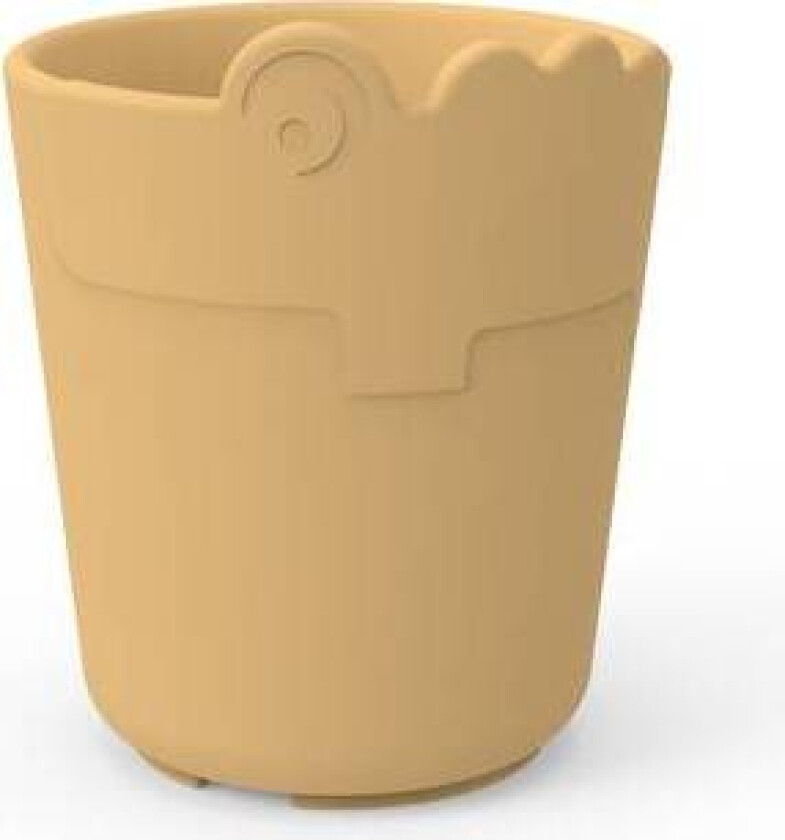 Done By Deer Kiddish Mini Mug Croco, Mustard