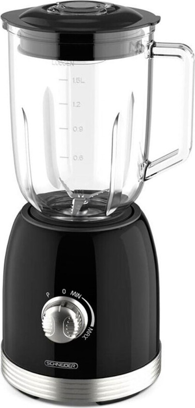 Schneider SCBL15B Blender 800W (1,5 liter) Svart