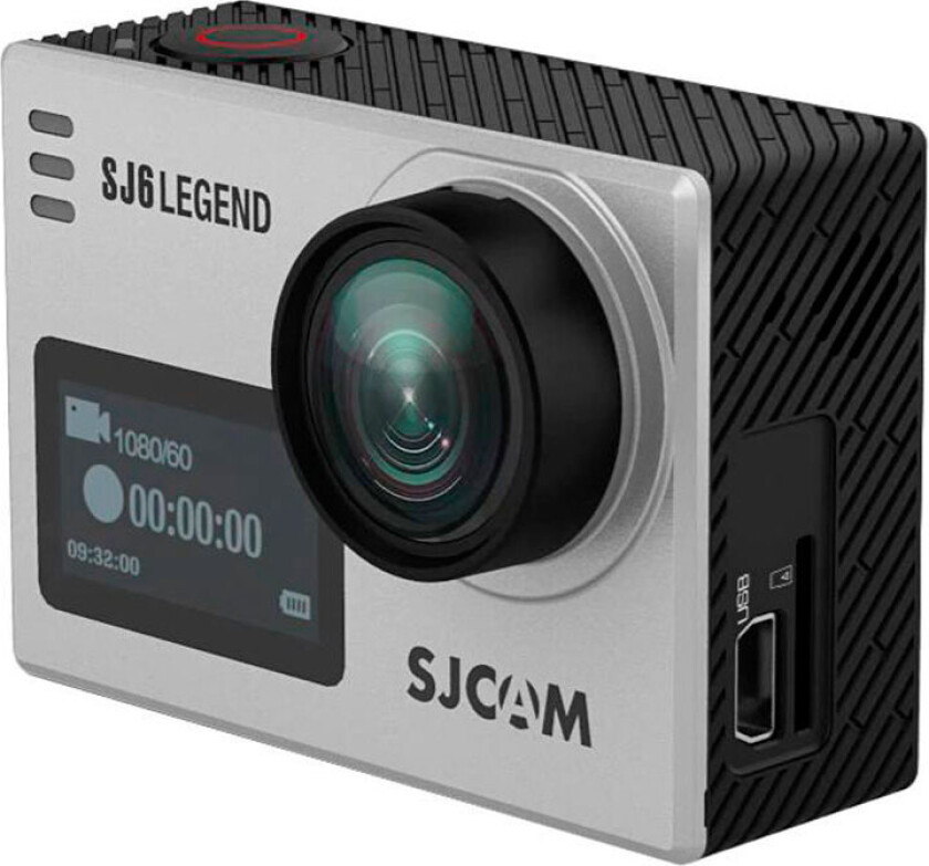 Sjcam SJ6 Legend actionkamera m/tilbehÃ¸r 4K (8pk)