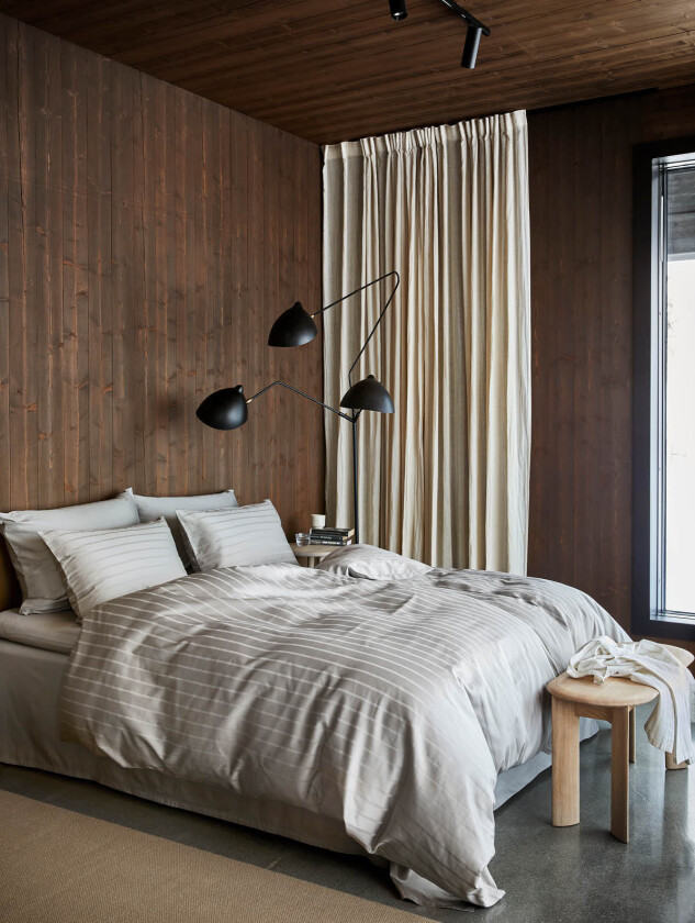 Milano sengesett dempet grå