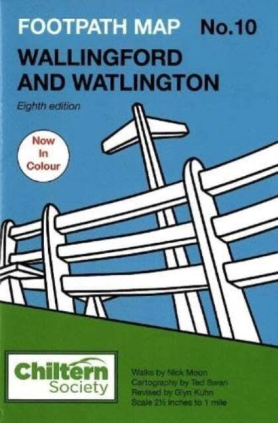Footpath Map No. 10 Wallingford and Watlington av Nick Moon