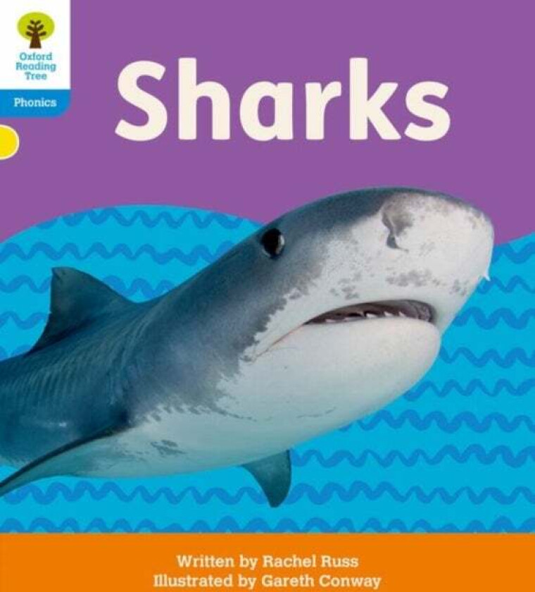 Oxford Reading Tree: Floppy's Phonics Decoding Practice: Oxford Level 3: Sharks av Rachel Russ