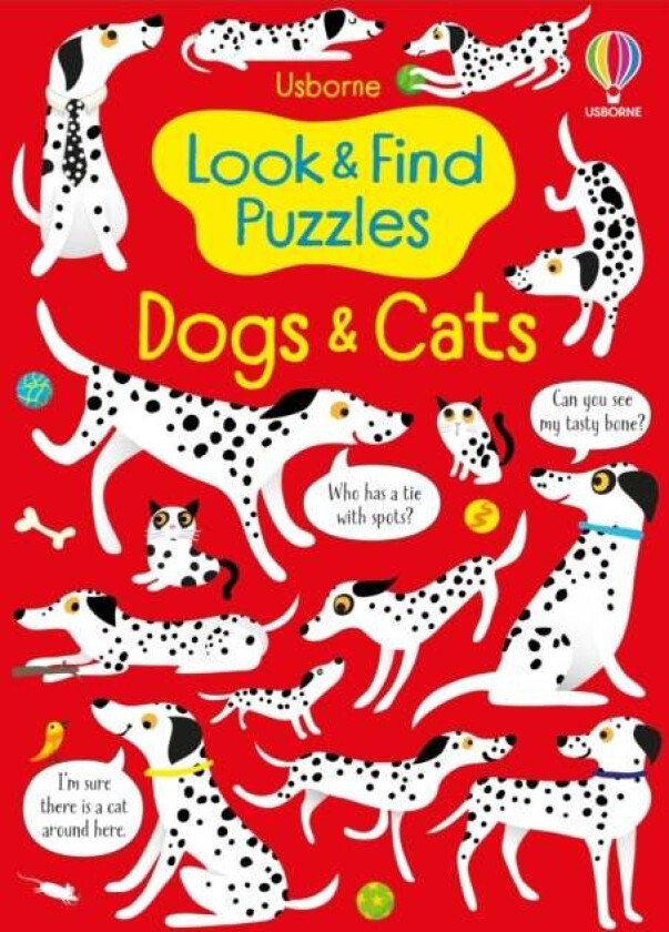 Look and Find Puzzles Dogs and Cats av Kirsteen Robson