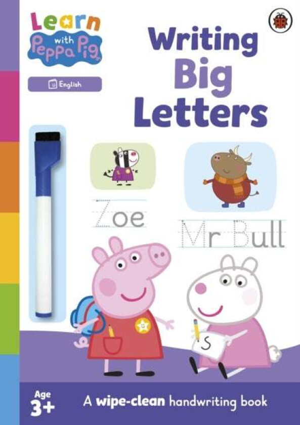 Learn with Peppa: Writing Big Letters av Peppa Pig