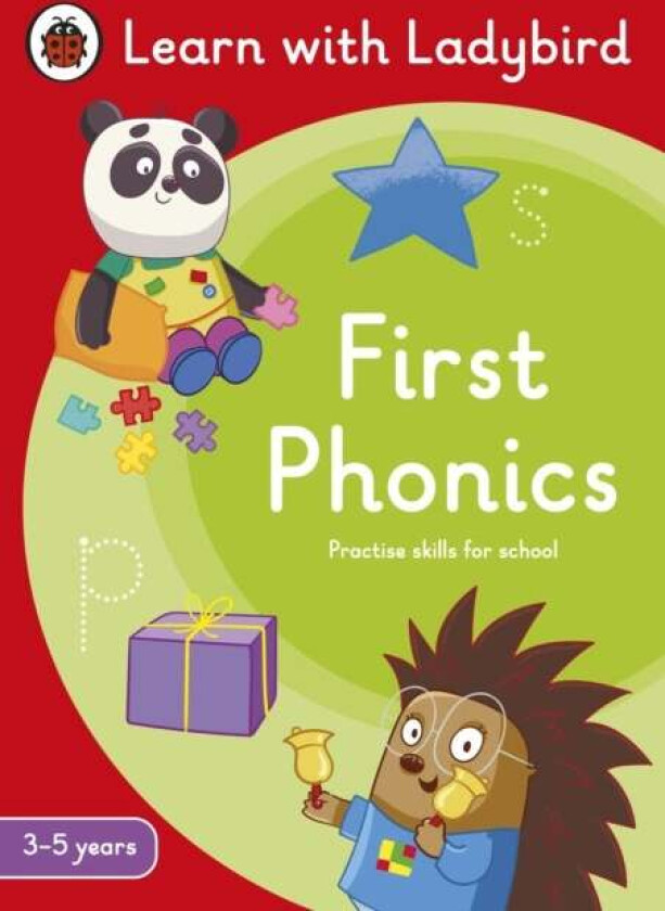 First Phonics: A Learn with Ladybird Activity Book (3-5 years) av Ladybird