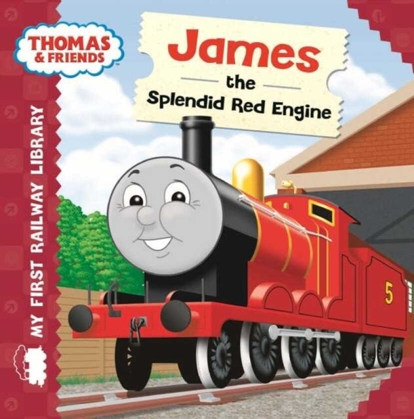 Thomas & Friends: My First Railway Library: James the Splendid Red Engine av Rev. Wilbert Vere Awdry