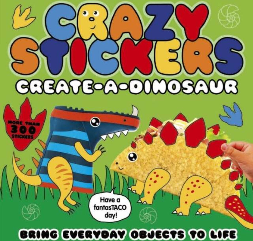 Crazy Stickers: Create-a-Dinosaur av Danielle McLean