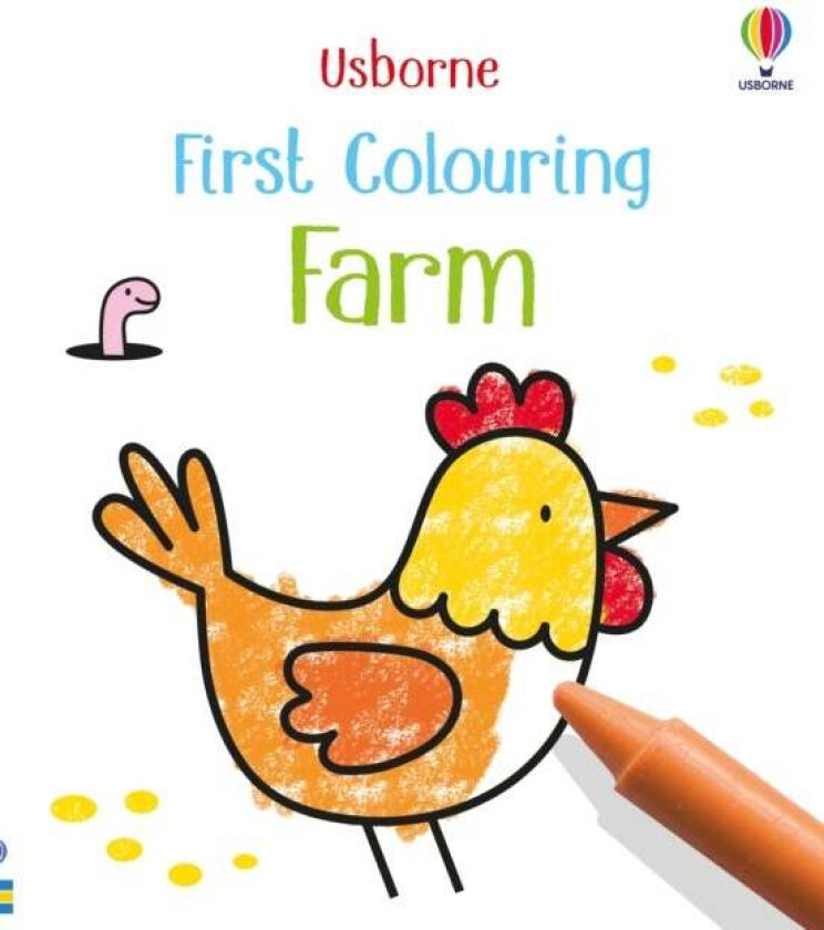 First Colouring Farm av Kate Nolan