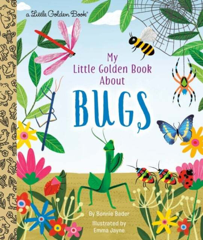 My Little Golden Book About Bugs av Bonnie Bader, Emma Jayne