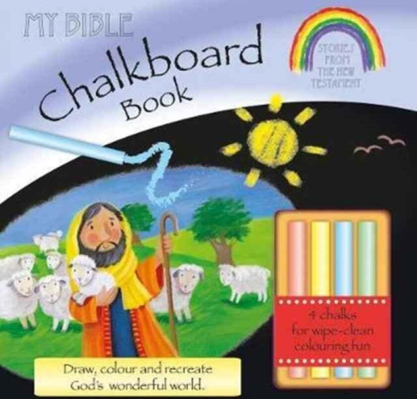My Bible Chalkboard Book: Stories from the New Testament (Incl. Chalk) av Su Box