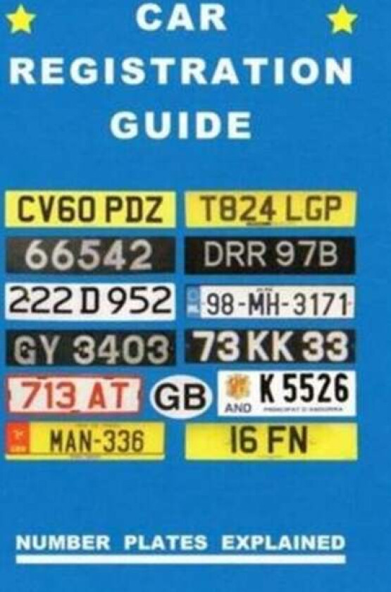 CAR REGISTRATION GUIDE av PETER ROBSON