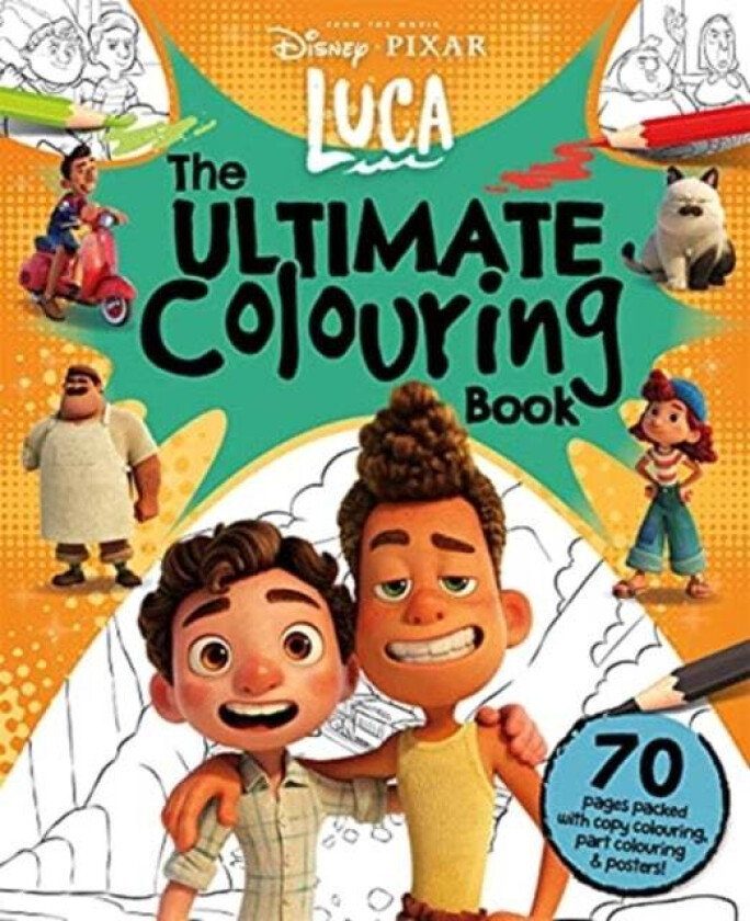 Disney Pixar Luca: The Ultimate Colouring Book av Walt Disney