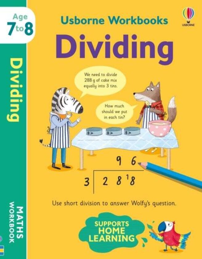 Usborne Workbooks Dividing 7-8 av Holly Bathie
