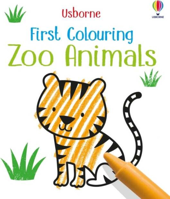 First Colouring Zoo Animals av Kirsteen Robson