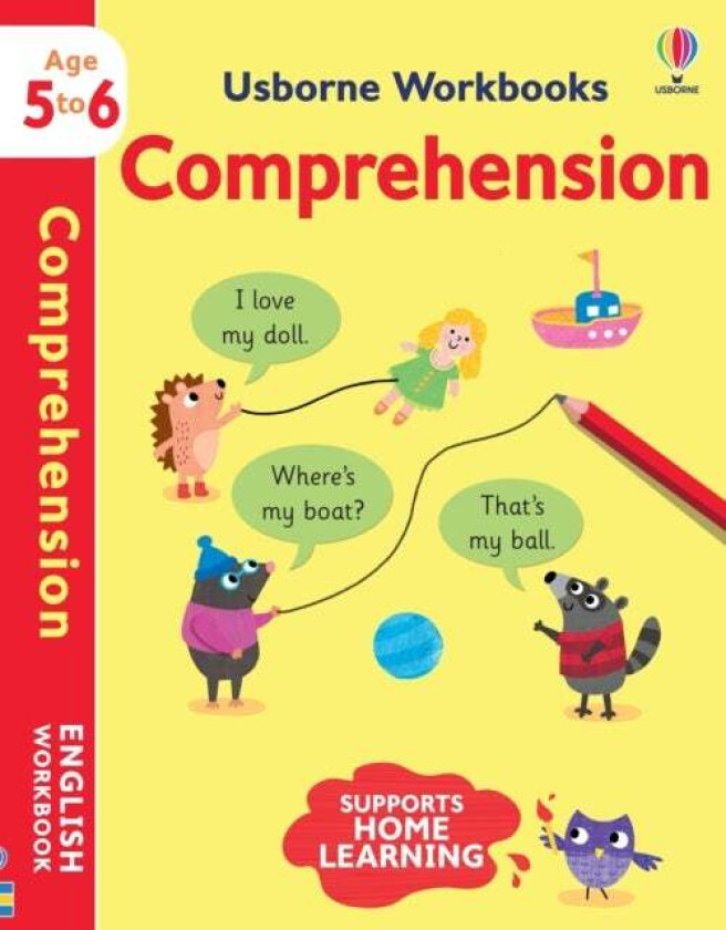 Usborne Workbooks Comprehension 5-6 av Hannah (EDITOR) Watson