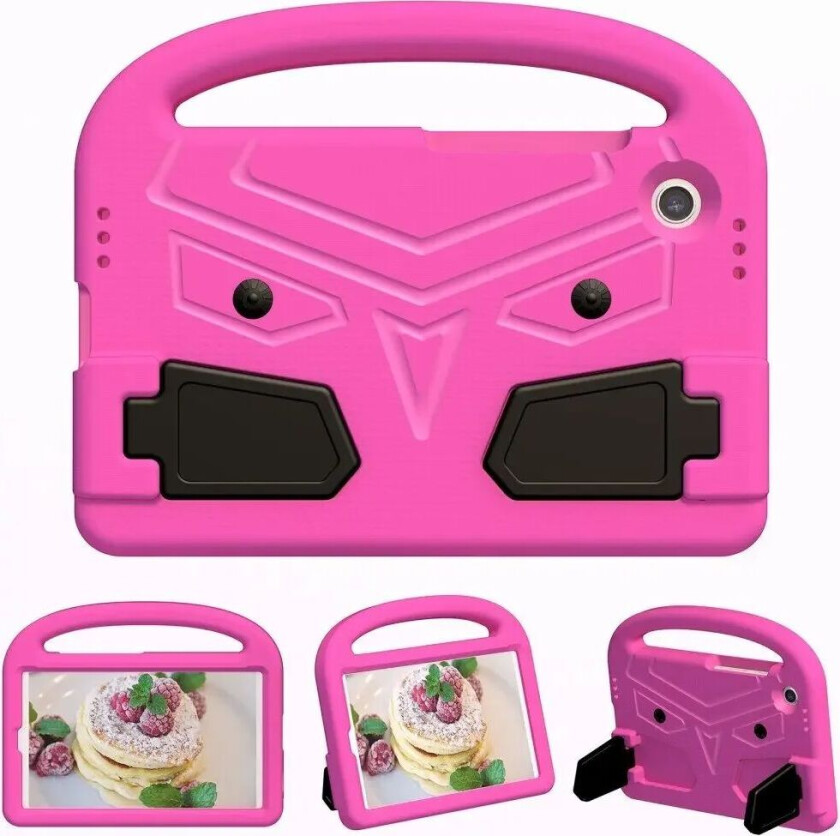 Samsung Galaxy Tab A9 Barne Bakdeksel med Stativ - Rosa