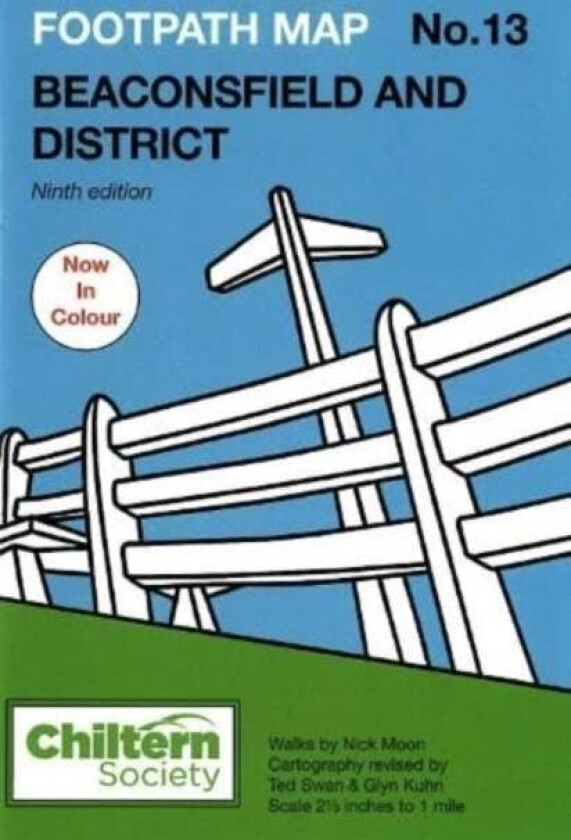 Footpath Map No. 13 Beaconsfield and District av Nick Moon