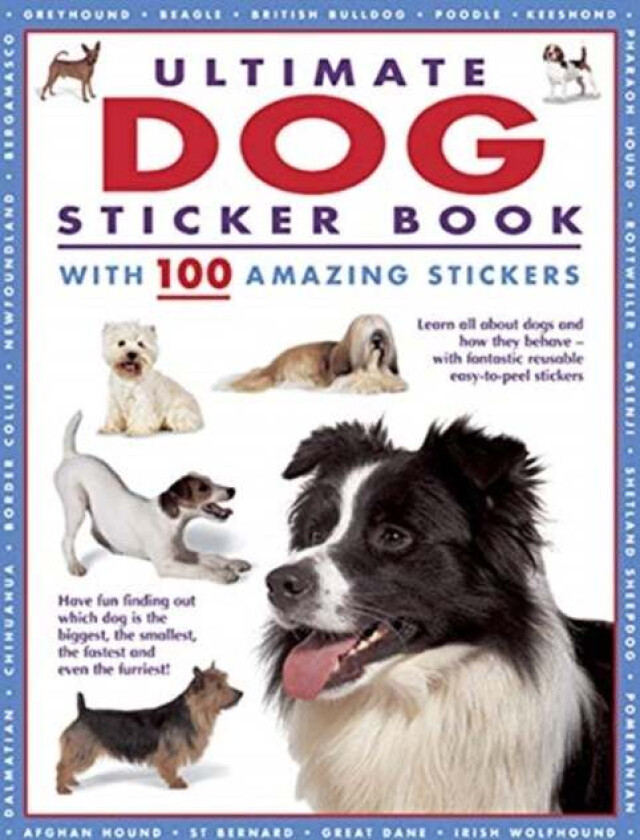 Ultimate Dog Sticker Book av Armadillo Books