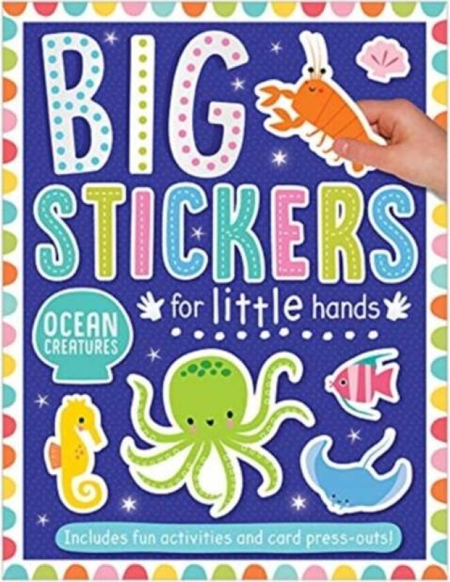 Big Stickers for Little Hands Ocean Creatures av Amy Boxshall