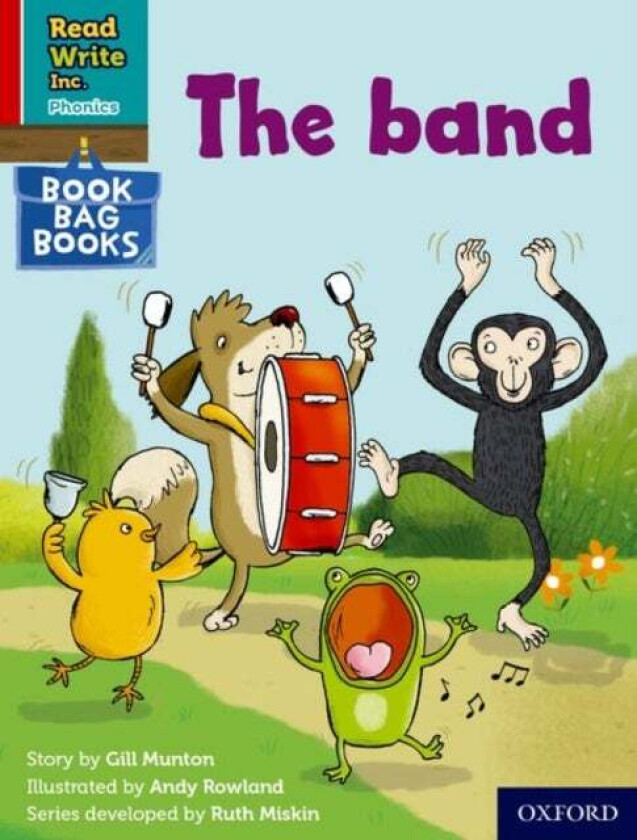 Read Write Inc. Phonics: The band (Red Ditty Book Bag Book 7) av Gill Munton