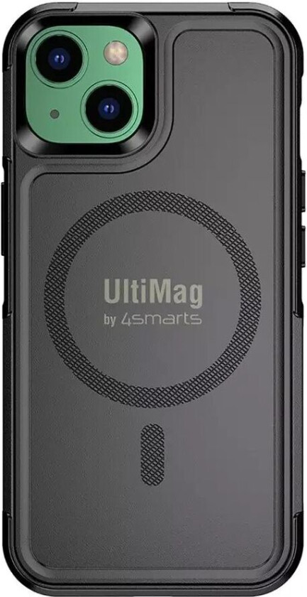 4smarts iPhone 14 Plus 4smarts UltiMag Defend Deksel - MagSafe-kompatibelt - Svart