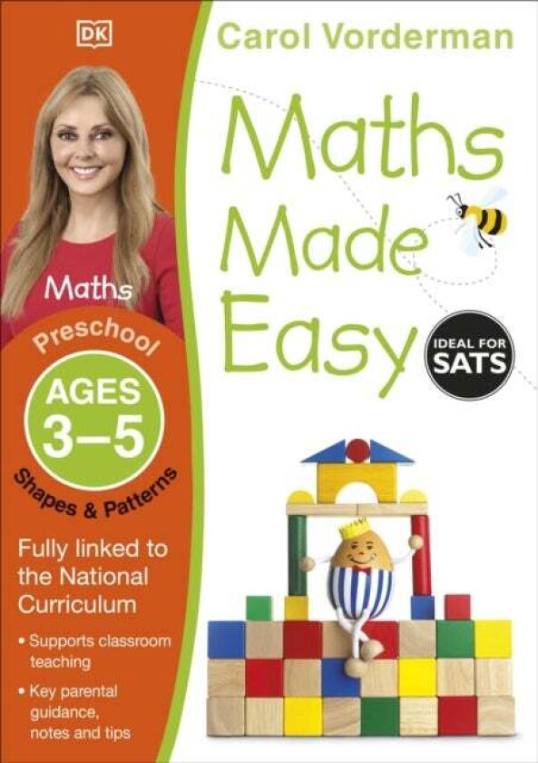 Maths Made Easy: Shapes & Patterns, Ages 3-5 (Preschool) av Carol Vorderman