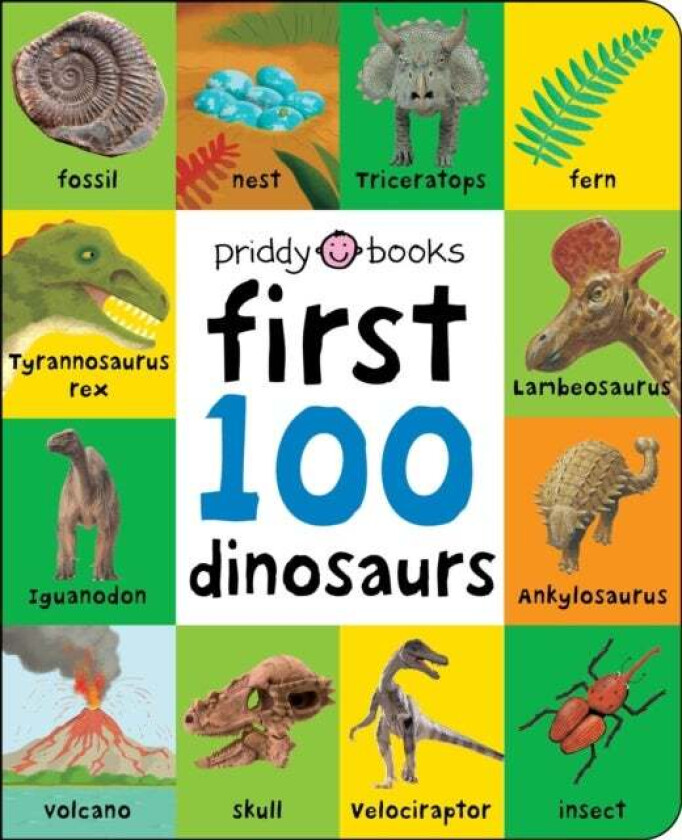 First 100 Dinosaurs av Roger Priddy Books, Priddy