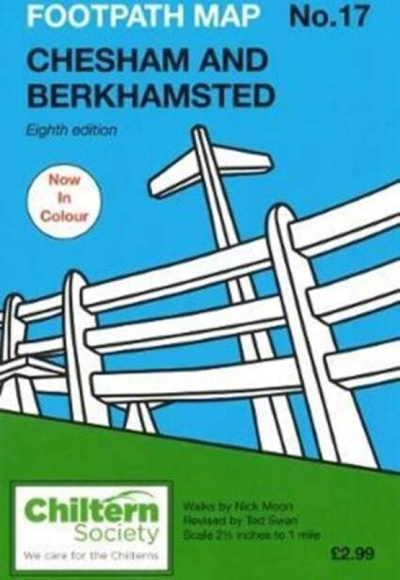 Footpath Map No. 17 Chesham and Berkhamsted av Nick Moon