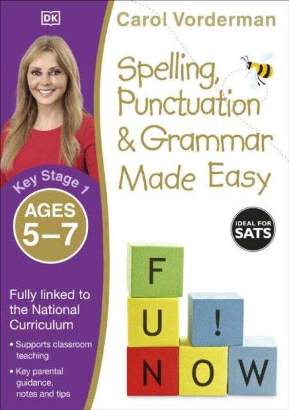 Spelling, Punctuation & Grammar Made Easy, Ages 5-7 (Key Stage 1) av Carol Vorderman