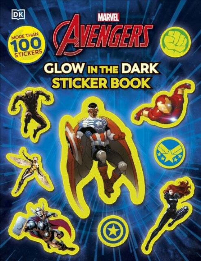 Marvel Avengers Glow in the Dark Sticker Book av DK