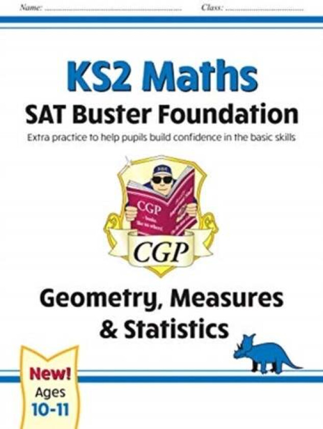 KS2 Maths SAT Buster Foundation: Geometry, Measures & Statistics (for the 2024 tests) av CGP Books